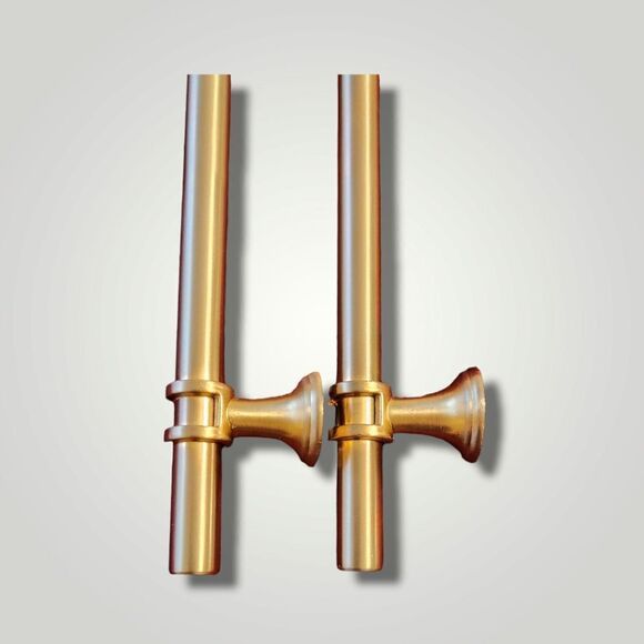 Gold Kitchen Cabinet Pull gold Cupboard Handles 8 3/4" - Picture 3 of 4